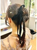 カチモリ三つ編みヘア【ヘアセット/新横浜】