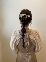 ペピンバイメルシー(pepin by merci.)&nbsp;編みおろしアレンジ