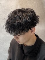 ブラック 渋谷 2nd(BLUCK) 波巻きパーマ波巻きスパイラルパーマ緩めパーマ