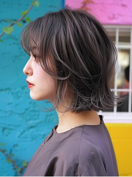 アルトリスト(Altruist Aging×HAIR&SPA) ☆イメチェンピンクベージュアンブレラカラー前髪クールショート