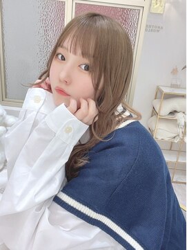 ランド 原宿表参道(LAND) ふんわりカール/ショコラアッシュ/髪質改善/ヘルシースタイル