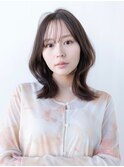 韓国レイヤー顔周りカット透明感カラー髪質改善艶髪シースルー