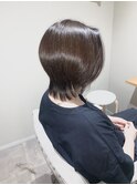 40代50代60代◎脱白髪染め ショートウルフ