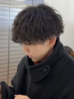 ビカム 名駅(become)&nbsp;【波巻きパーマ】スパイラルマッシュメンズ