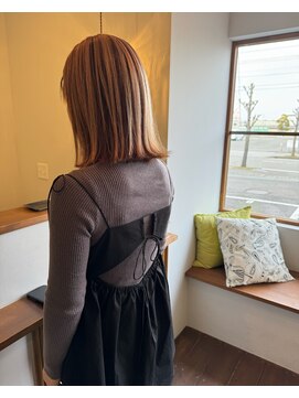 ステラヴィ(stellavie) アンブレラカラーボブ