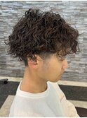 宇都宮men's波巻きスパイラルパーマ波巻きパーマセンターパート