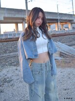 サロンドヒューレー(salon de HYLE)&nbsp;フェミニンロング【デザインカラー×レイヤーカット】