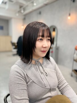 アイニティ 江坂(Inity) 【Inity】ボブ×レイヤーカット[髪質改善/江坂/ダメージレス]