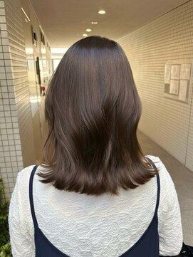 ラルジュ(large) 【Large都筑】アッシュベージュ.くびれミディアム.