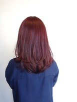 ラトリエコンタン(L´atelier Content)&nbsp;20代30代40代50代おすすめ　春色ラベンダーピンク×セミディ