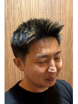 クラージュ(Courage) ブリーチメッシュショートヘアー