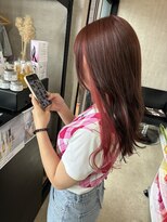 トリコ(ToricO) インナーカラー チェリーピンク チェリーレッド ワインレッド