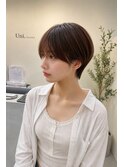 マッシュショート　ショートカット