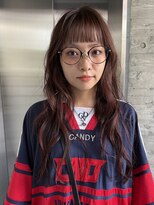 ソイ コンク 下北沢(soi conc)&nbsp;オン眉/ロングヘア/暖色カラー/下北沢◎
