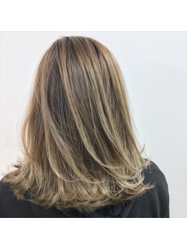 ナンバースリー 溝の口店(Number Three) 鉄板３Dハイライト♪【N°3hairlounge溝の口店】