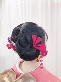 【Glitter】和髪シニヨン☆艶スタイル