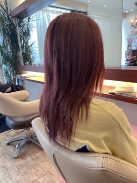マーリャヘアー(mallia hair) フェミニティピンク☆彡