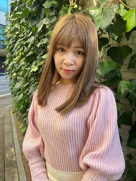 ディフィーアトリエ(defi atelier) 20代30代40代　大人かわいい 内巻きワンカール/ニュアンスカラー