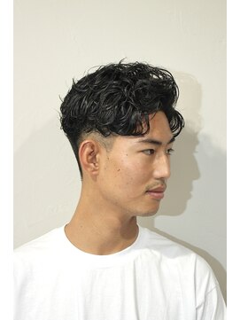 レンゲン(LENGEN) メンズかき上げニュアンスマッシュサイドパート韓国マッシュ