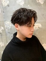 アカ(ACA)&nbsp;メンズ　バーバー　パーマ　マッシュ　ツイスト　スパイラル