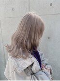 ブロンドベージュ_ブリーチ2回