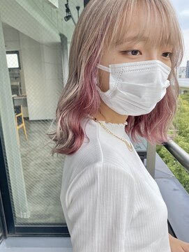 ニュート(Neut ) ミルクティーベージュ×ピンク