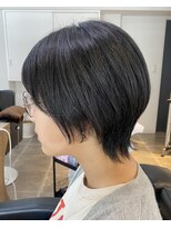 サロン 紫花 &nbsp;ショートウルフスタイル