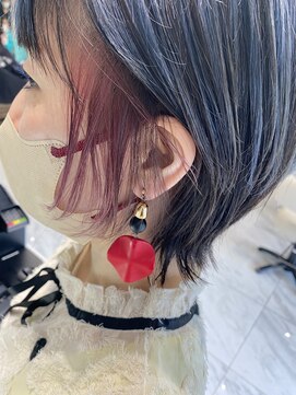 リーホリエ(Lee Horie) インナーカラーとセクションカラーのmix◎