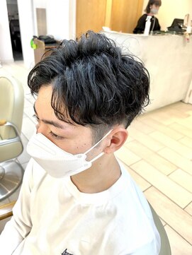 テトラ バイ ネオリーブ 横浜西口店(tetra by neolive) 朝楽アップバングパーマ