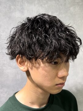 レイズ 名古屋(RAYS) 波巻きスパイラルパーマ刈り上げ王道マッシュ