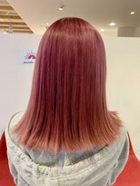 アズールサン 草加西口店(azule-sun)&nbsp;トリプルカラー,カット,ペールピンク,ピンクカラー【草加】