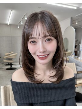 サンド 名古屋(sand) 韓国風/インナーカラー/縮毛矯正髪質改善/顔まわり/レイヤー