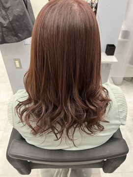 アオアクア バイ グルグル 小岩店(ao akua by GULGUL) 【20代・30代】明るめピンクブラウンカラー