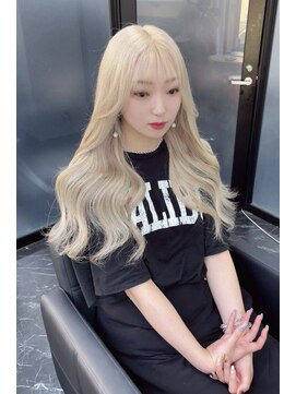 リア 大阪梅田(Ria) ワンホンギャル×シールエクステ×ホワイトブロンド