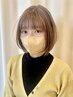 ブリーチリタッチ(2センチ以下)トリートメント＋カラー＋カット/￥19,800