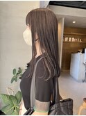ブリーチなしカラー ラベンダーグレージュ/堀場