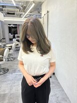 アナ ラーナ(Anna Lanna)&nbsp;柔らかカーキベージュ×ブリーチなし