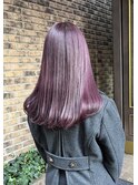 ラベンダーパープル　ブリーチ1回