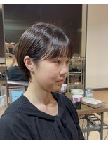 ラボヌールヘアーリアン 川越店(La Bonheur hair Lien)&nbsp;【Lien 風呂田】耳かけマッシュショート♪