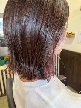 エルア(elua) 切りっぱなしボブスタイル