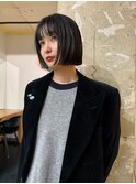 黒髪 bob