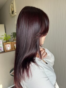 ニコヘアー(niko hair) ダークレッドブラウン