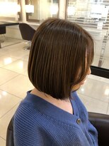 スタイル 成城学園前(STYLE) 韓国 ブラウンカラー 前下りボブ 成城