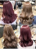 ブリーチなしダブルカラーで理想のカラーが作れます♪