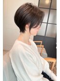 【en 本山】お客様小顔美人ショートヘア18