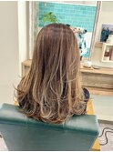 レイヤーカット＆ハイライト