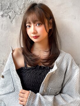 ロンドローズ 名古屋(Lond damaskRose) ダブルカラー ブリーチ 名駅 韓国 ボブ 髪質改善 縮毛矯正