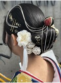 【オシャドロ/京田辺/新田辺】【成人式】タイトシニヨン