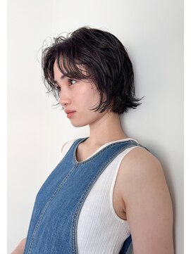 カフ(CAF) CAF 照下　ボブパーマ 夏のヘアアレンジ 大阪パーマ