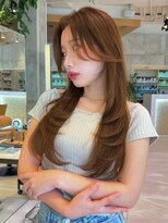 グランド(GRAND)&nbsp;セミロング30代40代ストレートレイヤー前髪なし前髪あり表参道